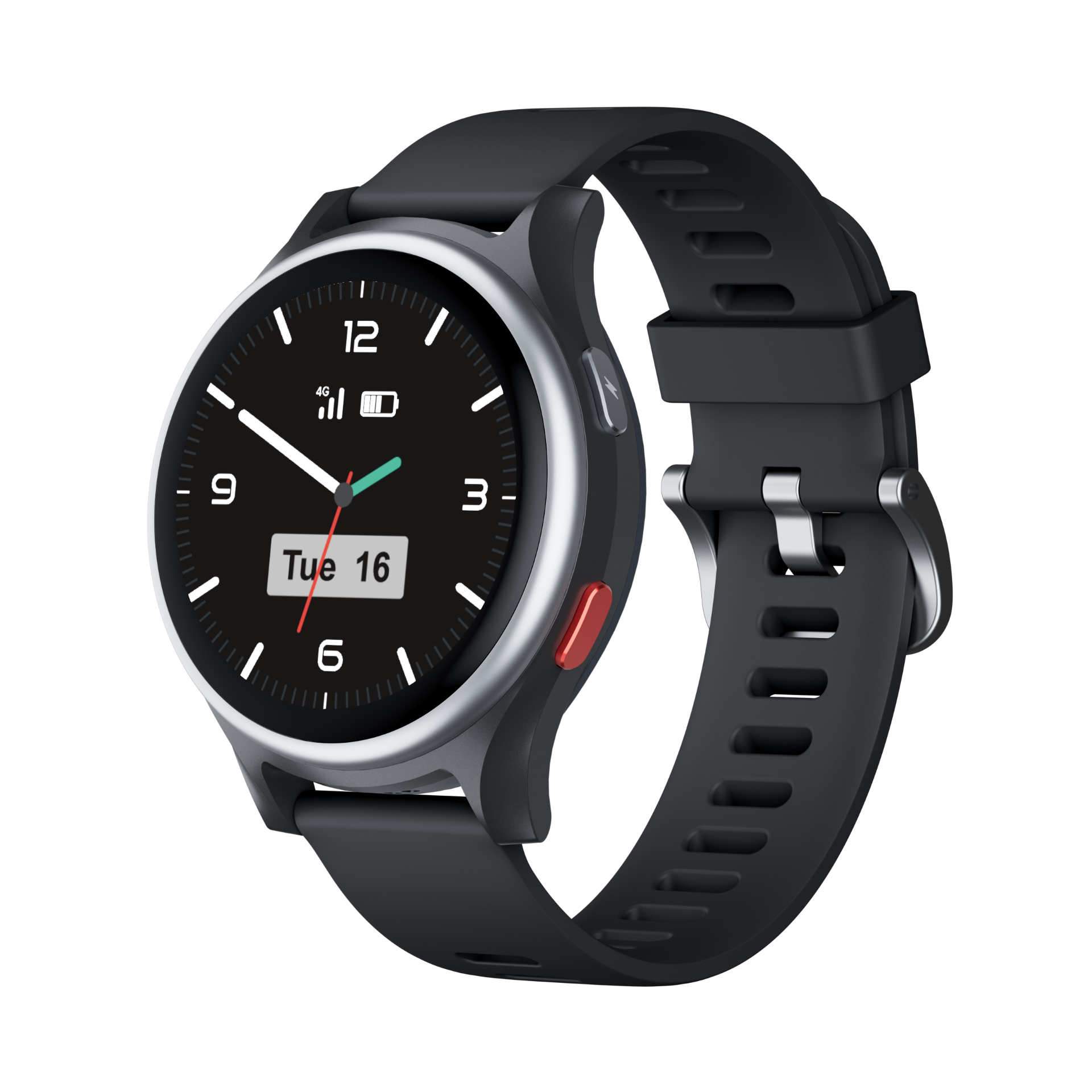 Onsenior One Midnight Black – pootočený pohled